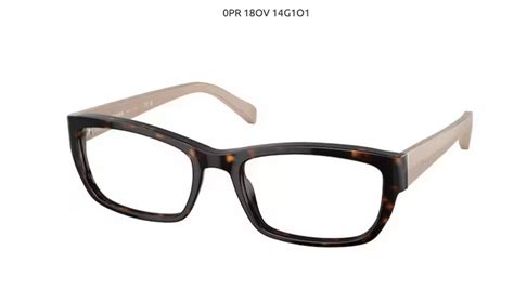 prada pr 180v eyeglasses|PR 180V Eyeglasses Frames by Prada.